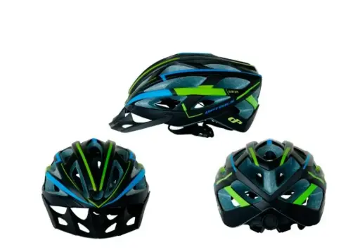 CASCO IN MOLD OPTIMUS AQUILA/SIRIUS TALLA M COLOR VERDE AZUL